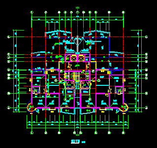 ʮ�˲㹫Ԣ������ǽ�ṹ����ʩ��ͼֽ