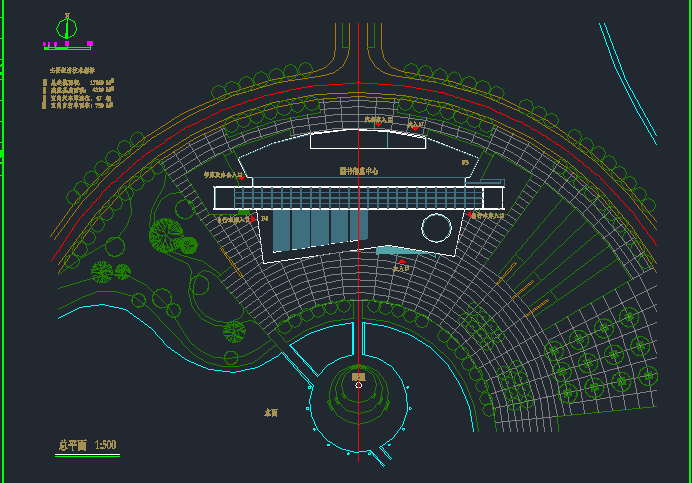 ĳѧУ���ͼ��ݽ���ʩ��ͼ