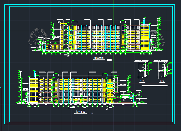 ĳѧУ����ѧ¥ȫ�׽���ʩ��ͼ