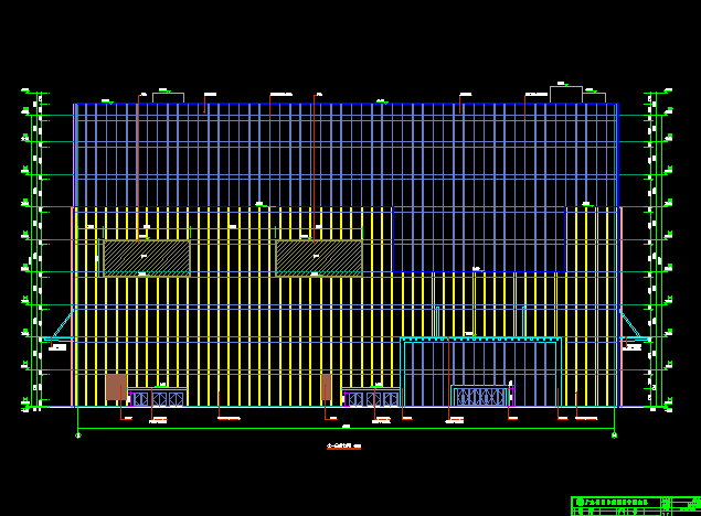 ��ҵ�㳡ʩ��ͼֽ���������ṹˮ��ů��