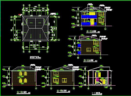 98ƽ���׶���ũ�����ʩ��ͼֽ