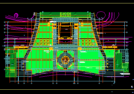 �㳡�����¹���ʩ��ͼֽ