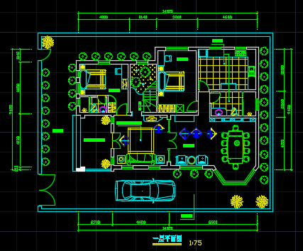 126ƽ�����������װ�����ͼֽ