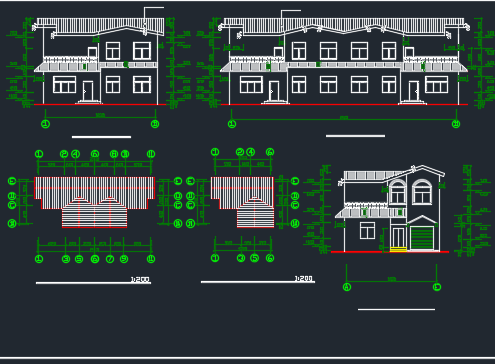 128ƽ���׶�������������ͼֽ