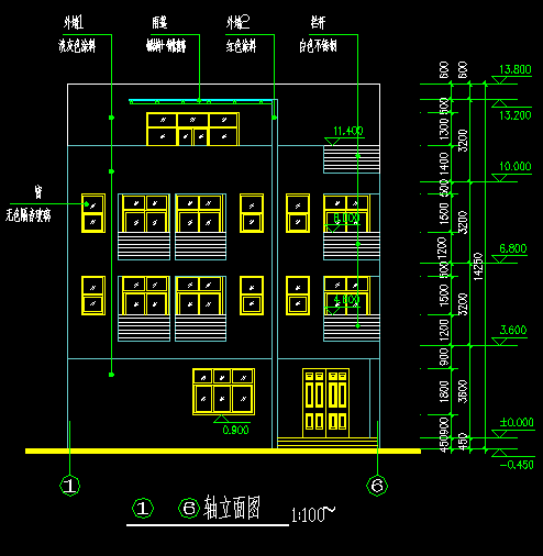 100ƽ��������������ṹ���ͼֽ����Ч��ͼ��