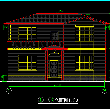119ƽ�׶�����������ṹ���ͼֽ����Ч��ͼ��