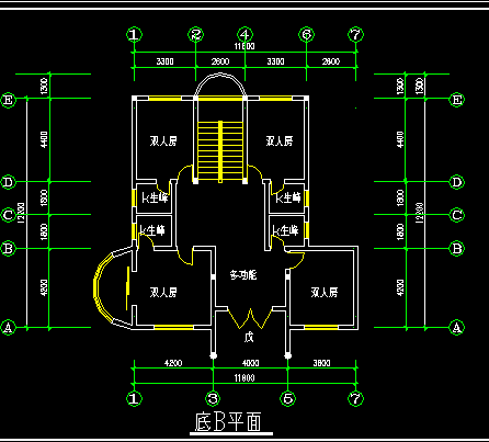 132ƽ�׶�������������ͼֽ 