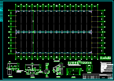 ��ʽ�ռܳ���ȫ��ʩ��ͼ���������ṹˮ�磩