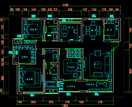 150ƽ����ʽסլװ�����ͼֽ