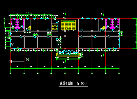 ����ѧ����ۺ�¥��ܽṹ����ʩ��ͼֽ