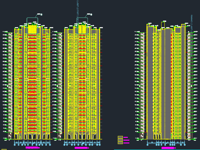 ĳ��ʮ����סլ¥����ʩ��ͼֽ