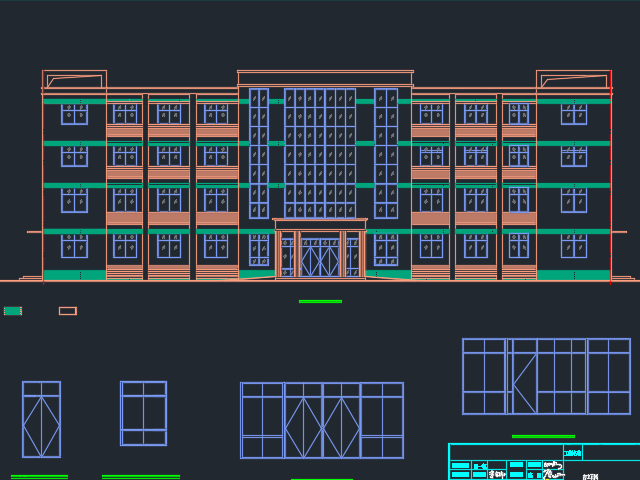 ��ܽṹ�ۺ�¥�����ṹʩ��ͼ����ˮ��ů��