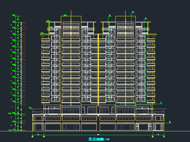 ʮ�Ĳ���ס¥����ʩ��ͼ