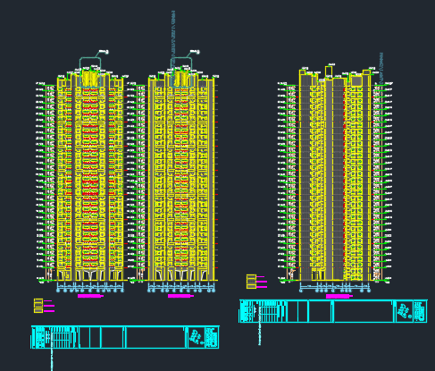 ĳ����ṹסլ¥�����ṹʩ��ͼ����ˮ��ů��