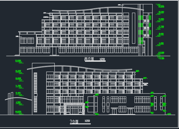 ĳ����ѧ¥����ʩ��ͼ����Ч��ͼ��