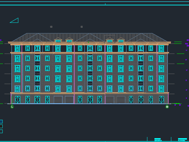 ����סլ¥�����ṹʩ��ͼ����ˮ��ů��