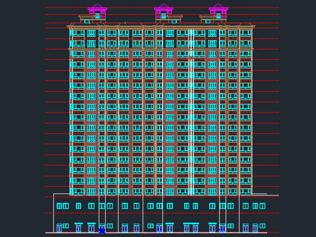 ĳ��ס¥�����ṹʩ��ͼ����ˮ��ů��