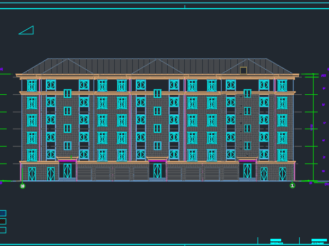 ĳ����סլ¥�����ṹʩ��ͼ����ˮ��ů��