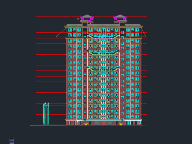 ĳ��ס¥�����ṹʩ��ͼ����ˮ��ů��
