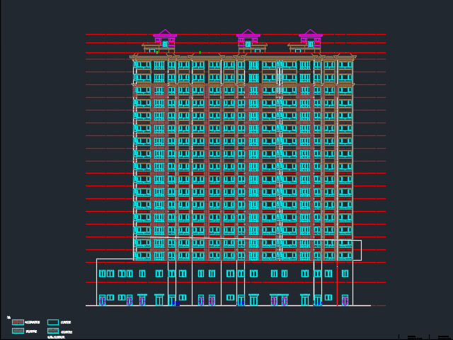 ��ס¥�����ṹʩ��ͼ����ˮ��ů��