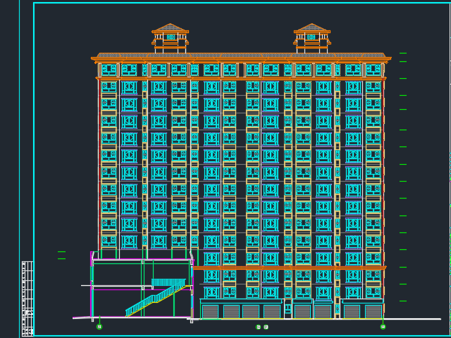 ĳ��ס¥�����ṹʩ��ͼ����ˮ��ů��