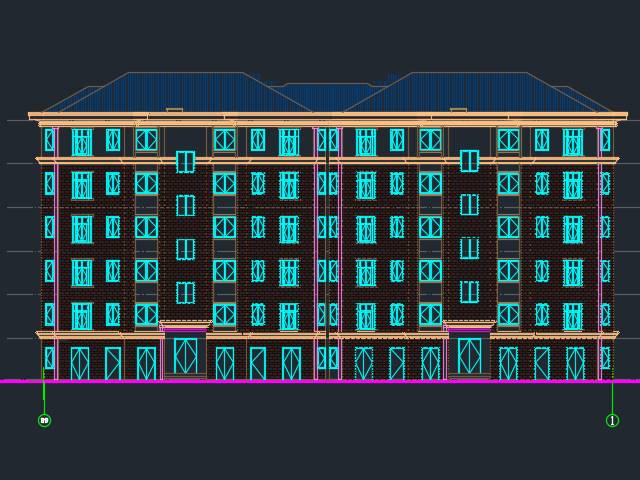 ����סլ¥�����ṹʩ��ͼ����ˮ��ů��