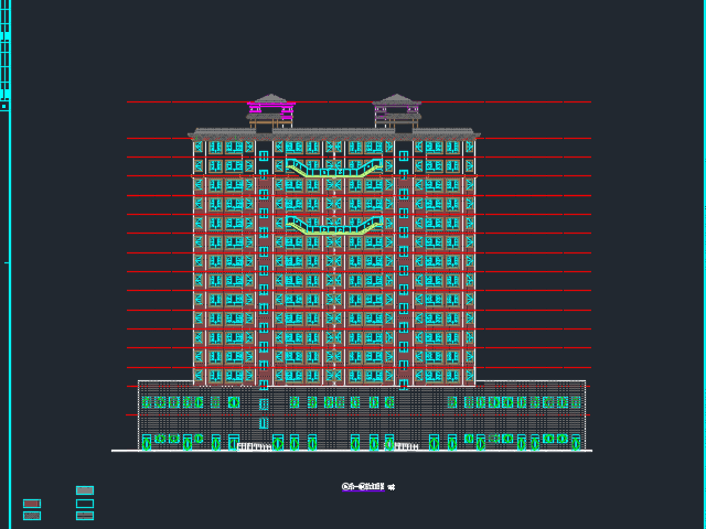 ʮ�˲���ҵ¥�����ṹʩ��ͼ����ˮ��ů��