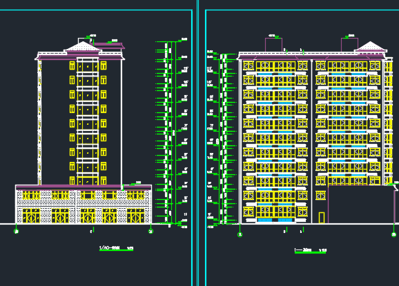 5985.9ƽ��ʮһ�����ǽסլ¥����ʩ��ͼ