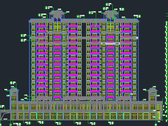 ��ŷ���סլ¥����ʩ��ͼ