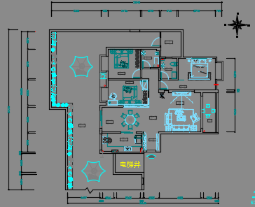 130ƽ��סլװ�����ͼֽ