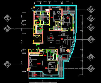 �ķ������¹ŵ�ʽסլװ��ʩ��ͼֽ