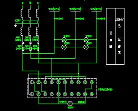 35KV��ѹ��˫�ӽ��߼�����ԭ��ͼ