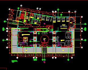 ĳ��˾��ʽ�칫��װ��ʩ��ͼֽ