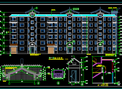 �������ǽ�ṹ��ʽ���סլ����ʩ��ͼ