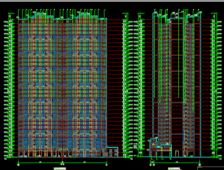 ĳ��ס¥ȫ��ʩ��ͼ���������ṹˮ��ů��