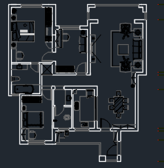 130ƽִװʩͼCAD+ʵͼ