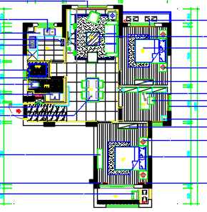 104ƽִ巿װʩͼCAD+ʵͼ