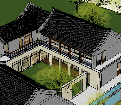ִʽԺSketchUpģ