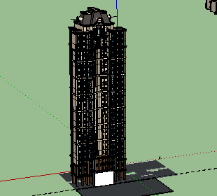 ʮ㷨ʽסլ¥SketchUpģ