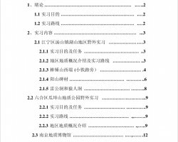 水工地质实习报告PDF 16P