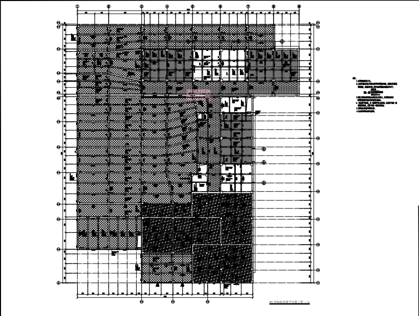 -1+4层多层框架结构实验楼结构施工图