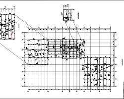3层框架结构书院结构施工图