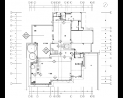 ���ú��Ϲ�԰���������CADʩ��ͼ