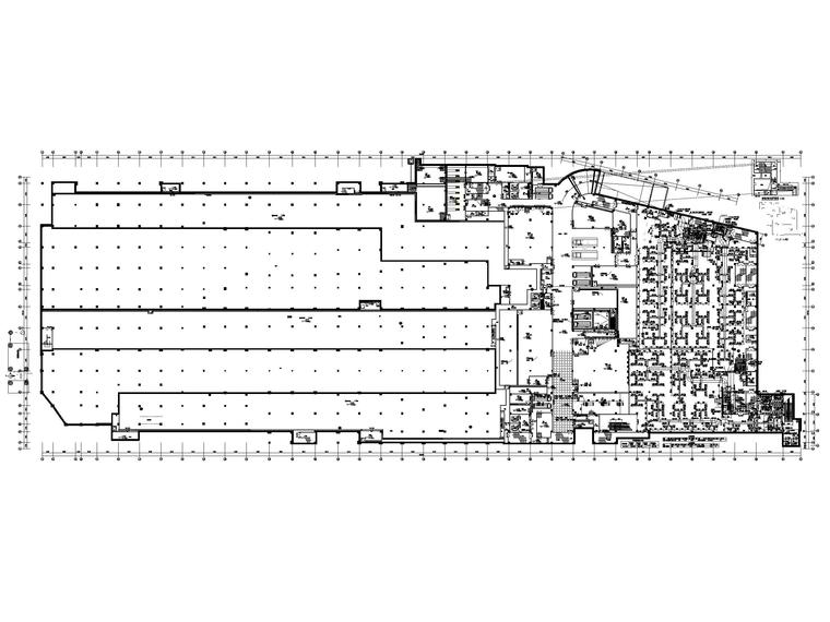 大型商业广场暖通施工图_含冷热源_大样图